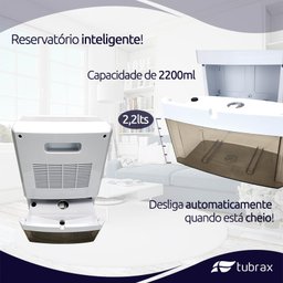 Desumidificador Elétrico Led 127-220v Antimofo 2200ml Tubrax - 4