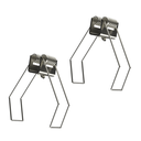 Ver imagem 2 de Kit Acessórios Taschibra para Perfil Embutir 1,7x2,5cm Vertex 25 Branco