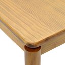 Ver imagem 6 de Mesa de Jantar 8 Lugares 2,20m Tampo de Madeira Flutuante Maciça Bergen Iaza Móveis