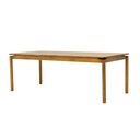 Ver imagem 4 de Mesa de Jantar 8 Lugares 2,20m Tampo de Madeira Flutuante Maciça Bergen Iaza Móveis