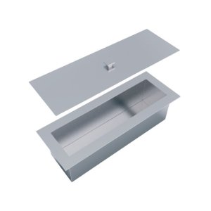Champanheira Porta Bebidas Inox Tamanho 60x15x15 Cm Ecosul