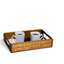 Ver imagem 3 de BANDEJA DECORATIVA PARA CAFÉ - GEGUTON