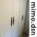 Ver imagem 4 de 02 Puxadores Fullfi Parafuso - Textura de Couro Creme:Rose Gold