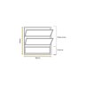 Vitro Basculante Branco 60x60 Linha 25 Jade - 4