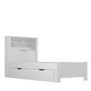 Ver imagem 5 de Cama de Solteiro com 2 Gavetas Invicta Contemporânea Branco