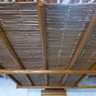 28 Placas Forro Esteira Taboa Natural Pergolado Teto Parede Decore Fácil Shop - 1