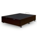 Ver imagem 1 de Cama Box Baú Solteirao Corino (96x203) - Marrom