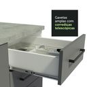 Ver imagem 7 de Armário de  Cozinha Compacta 180cm Branco/Cinza Agata Madesa 09