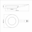 Ver imagem 7 de Jogo de Panelas Tramontina Professional Inox Fundo Triplo 5pçs Caçarolas Frigideira Cozi-vapore