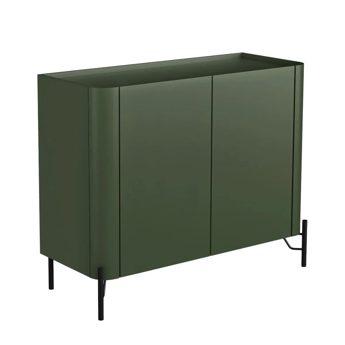 Ver imagem 2 de Buffet Mdf com Porta Lisa L98,5 X A81,5cm