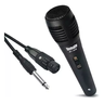 Microfone para Karaoke na Tv Dinâmico Cardióide com Fio Cor Preto Tomate Mt-1010 - 1