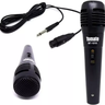 Microfone para Karaoke na Tv Dinâmico Cardióide com Fio Cor Preto Tomate Mt-1010 - 2