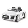 Carrinho Elétrico Infantil com Controle Remoto Audi 6V R8 Branco Xalingo Brinquedos - 2