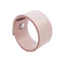 Ver imagem 1 de 02 Puxadores Bols Parafuso - Textura de Couro Rosa:Prata