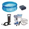 PISCINA INFLÁVEL 3853 LITROS C/ FILTRO + BOMBA + CAPA 110V - 1