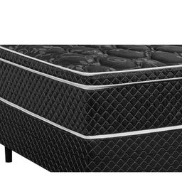 Cama Box Casal 158x198x71cm Pérola Negra Gazin Colchões Megasul - 4