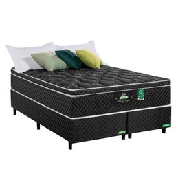 Cama Box Casal 158x198x71cm Pérola Negra Gazin Colchões Megasul - 1