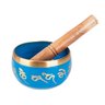 Tigela Tibetana 7 Metais Sagrados Orin (12cm) - Azul Celeste - 1