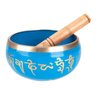 Tigela Tibetana 7 Metais Sagrados Orin (15cm) - Azul Celeste - 1