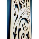 Ver imagem 5 de Painel Vazado Divisória Mdf Marselha Crú - 1,20x2,20m