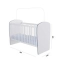 Ver imagem 3 de Berço Infantil 6900 Espresso Móveis