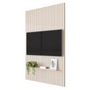 Ver imagem 4 de Painel Ripado 100% MDF para TV 55 Polegadas 240cmx138,6cm Arbo