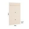 Painel Ripado 100% MDF para TV 55 Polegadas 240cmx138,6cm Arbo - 3