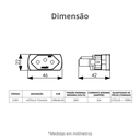 Ver imagem 2 de 5 Unidades Módulo Tomada 2 Pólos + Terra 20a 250v Cor Vermelho Durín