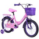 Ver imagem 1 de Bicicleta Infantil Love Rosa Aro 16 Unitoys