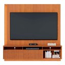 Ver imagem 5 de Estante Painel Tv 75 Pol com Led 200cm Mafra Freijó C05 Mpozenato