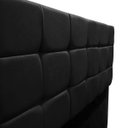Ver imagem 5 de Cabeceira Cama Box Estofada Queen 160 Cm Bianca Suede Preto