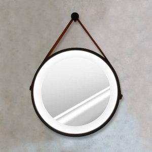 Espelho Modelo Adnet 40cm Led Integrado Branco Frio