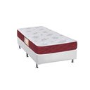 Ver imagem 1 de Cama Box Solteiro Colchão Espuma Castor Sleep Max + Base CRC Courano White(88x188)