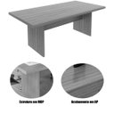 Ver imagem 3 de Mesa de Reunião para Escritório Grande Nogal