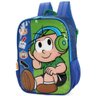 Mochila Costas Infantil Turma da Monica Cebolinha Luxcel - 2