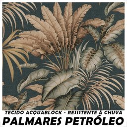 Almofada Acquablock Palmares Petróleo P/assento de Cadeiras - 7