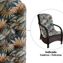 Almofada Acquablock Palmares Petróleo P/assento de Cadeiras - 4