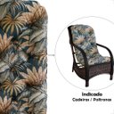 Ver imagem 4 de Almofada Acquablock Palmares Petróleo P/assento de Cadeiras