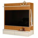 Ver imagem 3 de Closet com Painel Wave Cinamomo/off White para Tv até 42” - Móveis Albatroz
