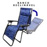 Cadeira Espreguiçadeira Praia Reclinavel Dobravel Verao Piscina Jardim Quintal Descanso Lazer Pescar - 4