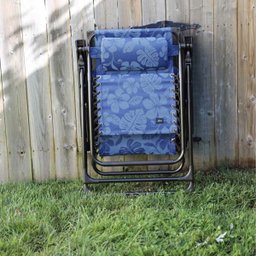 Cadeira Espreguiçadeira Praia Reclinavel Dobravel Verao Piscina Jardim Quintal Descanso Lazer Pescar - 9