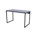 Ver imagem 3 de Mesa de Escritório Office Estilo Industrial Casavezi 120 X 60 Cm Preto com Pés Preto