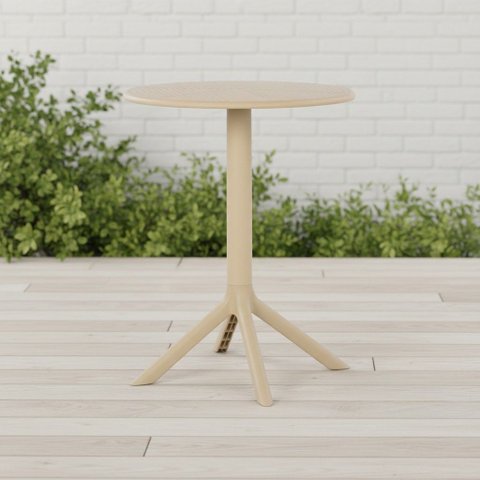 Mesa Area Externa Média Redonda 60cm Taormina Fratini