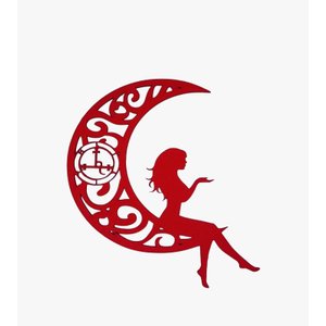 Lua com Lilith:vermelho