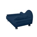 Ver imagem 5 de Mini Sofá Cama Divã Pet Cães e Gatos Orgânico Confortável e Reforçado Suede