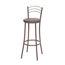 Kit 2 Banquetas Fixas BP26A de Metal e Assento Espuma D15 Treparoni - 1