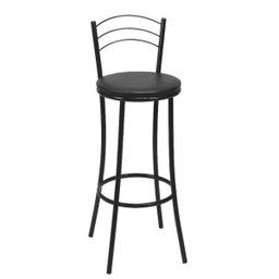 Kit 2 Banquetas Fixas BP26A de Metal e Assento Espuma D15 Treparoni - 1