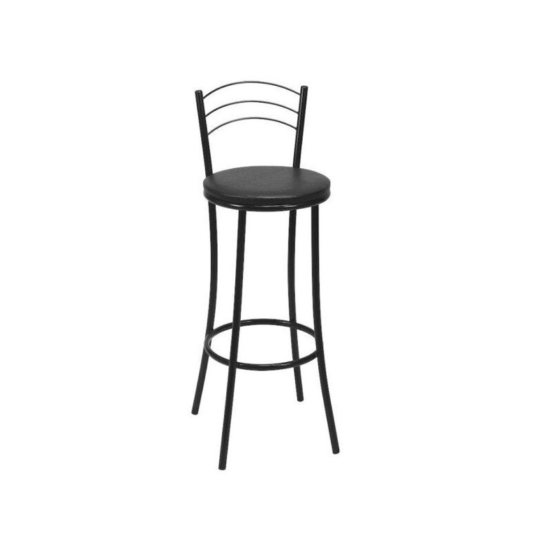 Kit 2 Banquetas Fixas BP26A de Metal e Assento Espuma D15 Treparoni