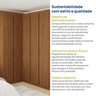 Guarda-Roupa Modulado 3 Peças 5 Portas Arani CabeCasa MadeiraOriginals - 12