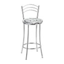 Ver imagem 1 de Kit 2 Banquetas Cromadas BC26B de Metal e Assento Espuma D15 Treparoni